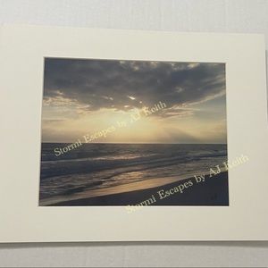 Mexico Beach, FL on the Gulf of Mexico  
photo ready to frame and hang